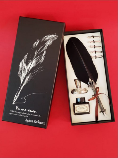 İsme Özel Siyah Vip Divit Kalem Set