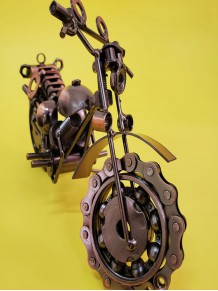 Metal Dekoratif Motor 
