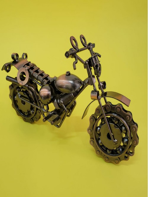 Metal Dekoratif Motor 
