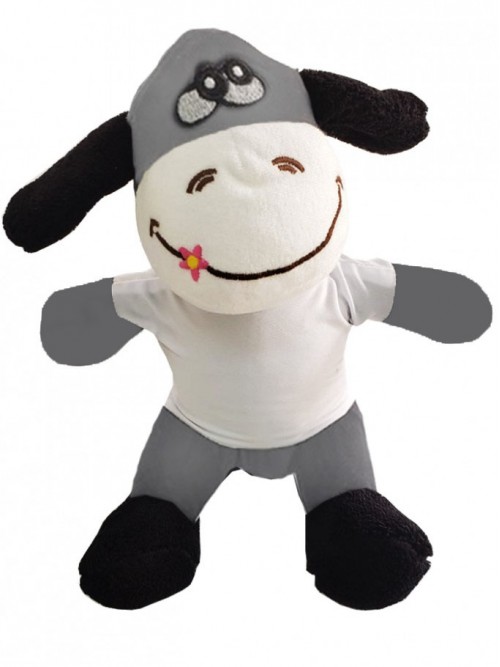 Tişörtlü Peluş Eşek