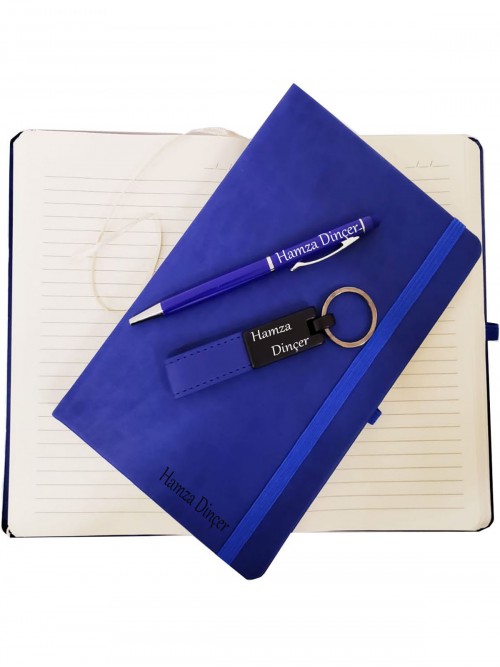 Kişiye Özel Hediyelik Defter Kalem Seti