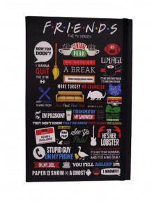 Friends Temalı Çizgisiz Defter