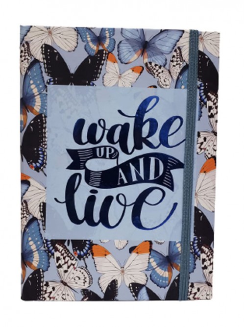 Wake Up And Live Tasarım Hediyelik Defter