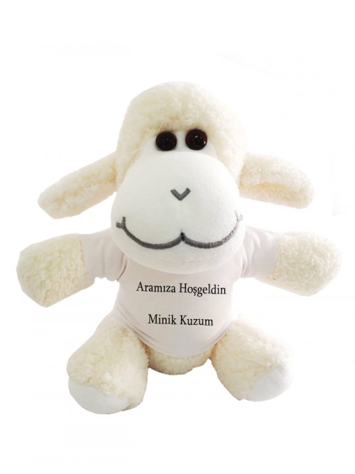 Yeni Doğan Bebeğe Hoş Geldin Hediyesi Kuzu Peluş