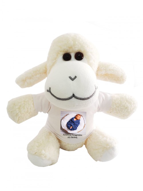 Yeni Doğan Bebeğe Hoş Geldin Hediyesi Peluş Kuzu