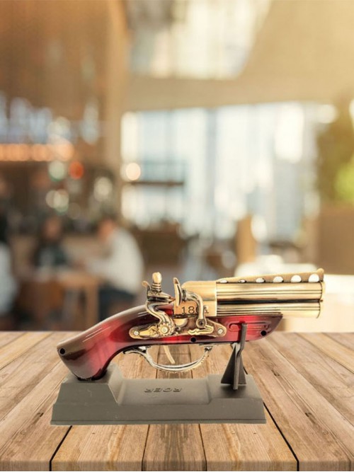 Dekoratif Antika Silah Görünümlü Çakmak