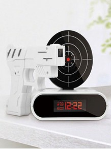 Alarmlı Silah Şeklinde Saat Gun Alarm Clock