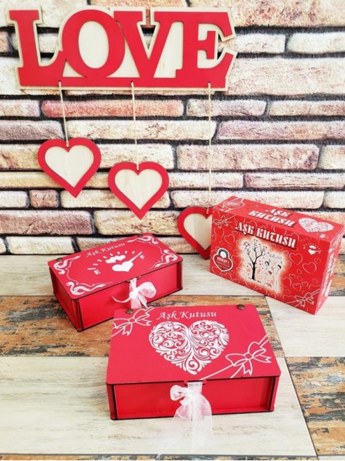 Aşk Kutusu Sevgiliye Hediye