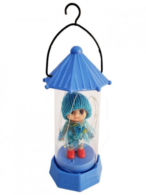 Dekoratif Bebekli Led Işıklı Fanus