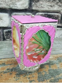 Dönen Küp Şeklinde Resim Çerçevesi