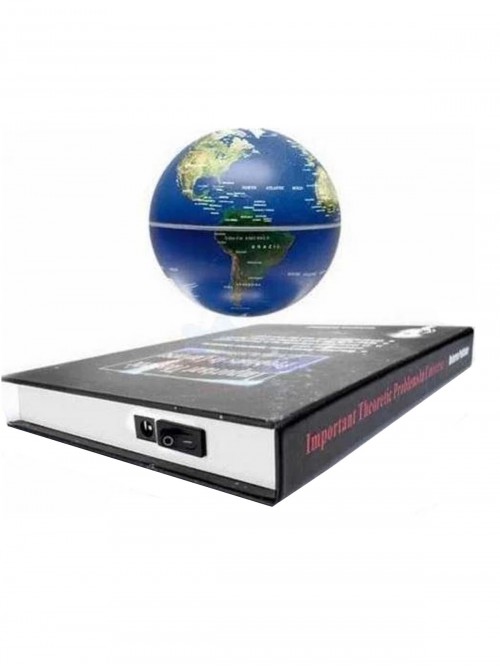 İlginç Manyetik Havada Dönen Kitap Dünya 