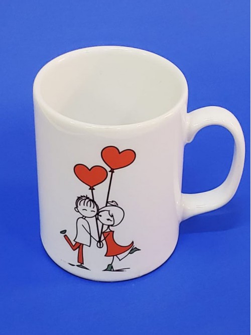 Mutlu Çift Tasarımlı Hediyelik Kupa Bardak 