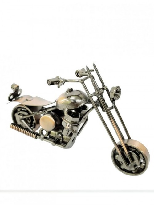 İlginç Dekoratif Bakır Renk Metal Motor