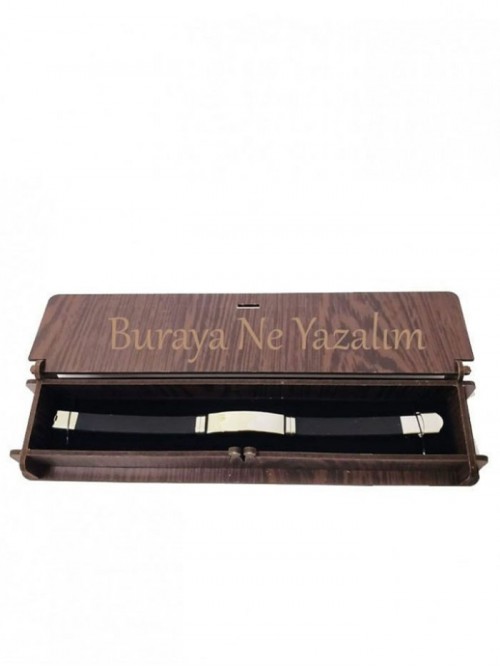 İsme Özel Bileklik Ahşap Kutulu