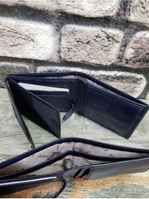 İsme Özel Koyu Lacivert Deri Cüzdan İsme Özel Koyu Lacivert Deri Cüzdan