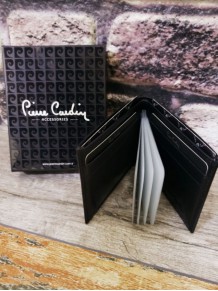 İsme Özel Pierre Cardin Deri Cüzdan Siyah Renk İsme Özel Pierre Cardin Deri Cüzdan Siyah Renk