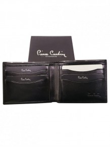 İsme Özel Pierre Cardin Siyah Deri Cüzdan İsme Özel Pierre Cardin Siyah Deri Cüzdan