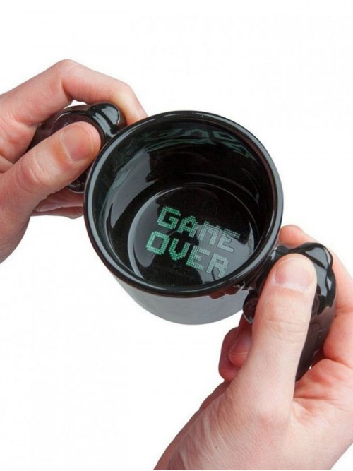 Joystick Game Over Kupa Game Mug