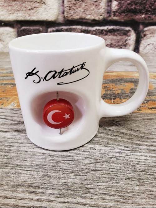Kemal Atatürk Temalı Stress Kupa