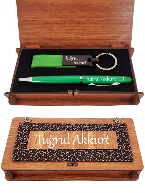 Kişiye Özel Kalem Ve Anahtarlık Aksesuar Seti