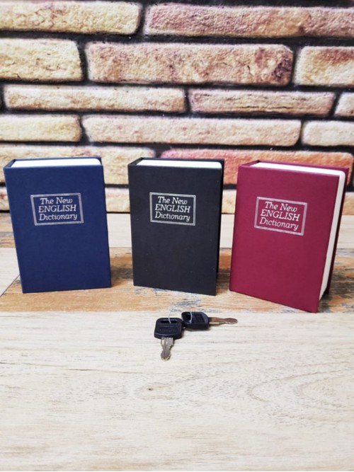 Mini Kitap Şeklinde Kasa Kumbara