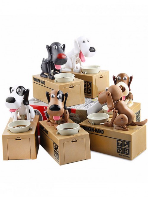 Para Yiyen Köpek Kumbara İlginç Dog Bank