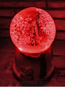 Romantik Sevgili Kar Küresi Büyük Boy Motorlu Romantik Sevgili Kar Küresi Büyük Boy Motorlu