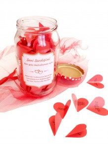 Sevgiliye Aşk Kavanozu