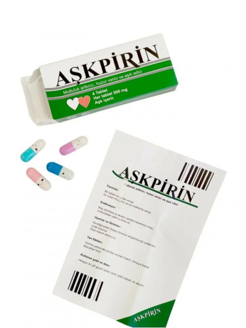 Sevgiliye Özel İlginç Aşkpirin 