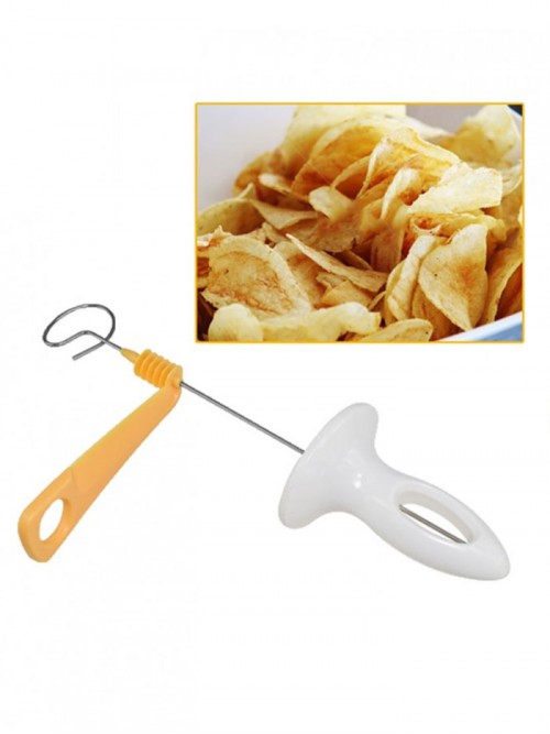 Spiral Çubukta Patates Yapma Aleti
