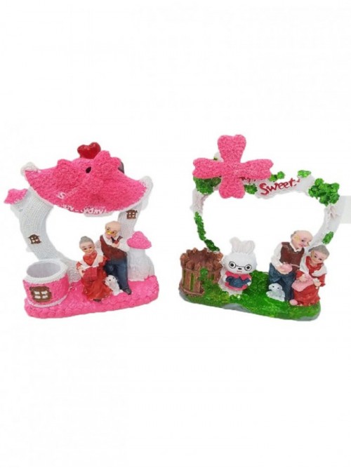 Dekoratif Sevimli Dede Nine Müzik Kutusu