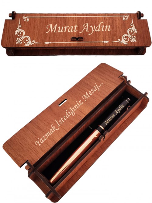 Erkeğe İsme Özel Metal Roller Kalem