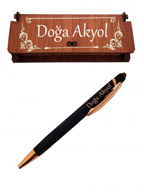 İsme Özel Tükenmez Rubber Kalem