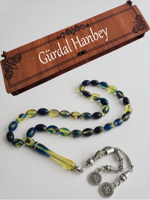 Erkeğe Toz Kehribar Tesbih