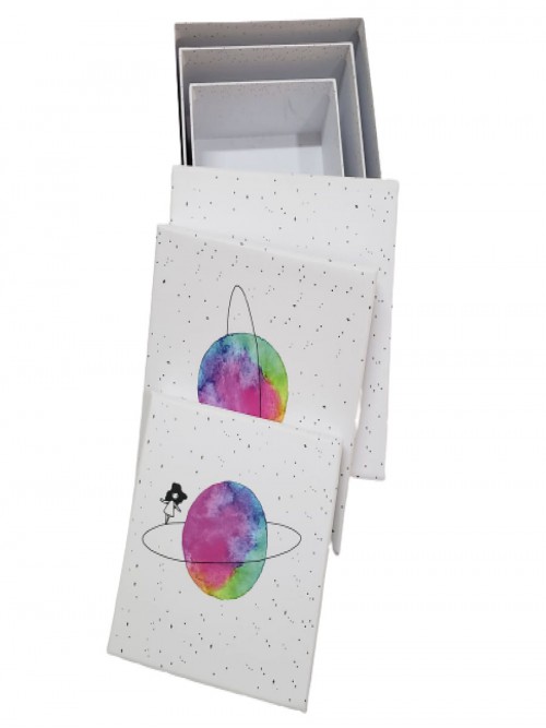 Satürnlü Kız Hediye Kutusu 