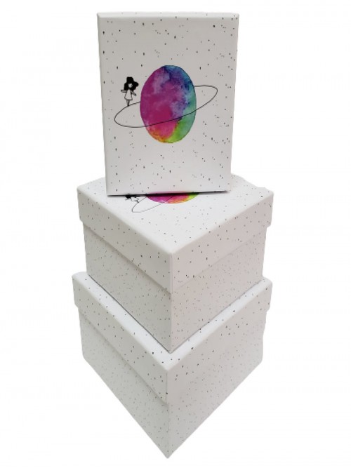 Satürnlü Kız Hediye Kutusu 